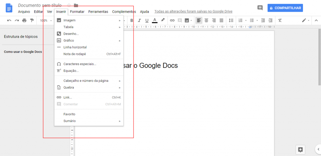 Documentos Google: editor de documentos on-line